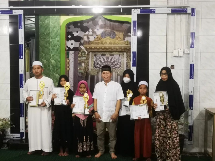 24 April 2022, kegiatan penutupan MTQ Meranti di Mesjid Al-Imran Jl. Ulin RT. 026.