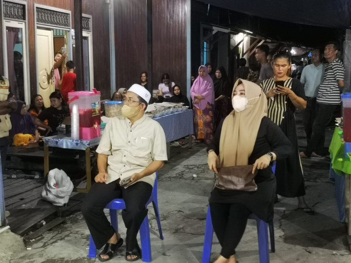 Selasa, 17 Mei 2022 meninjau kegiatan pemilihan Ketua RT.024 di Jalan Meranti