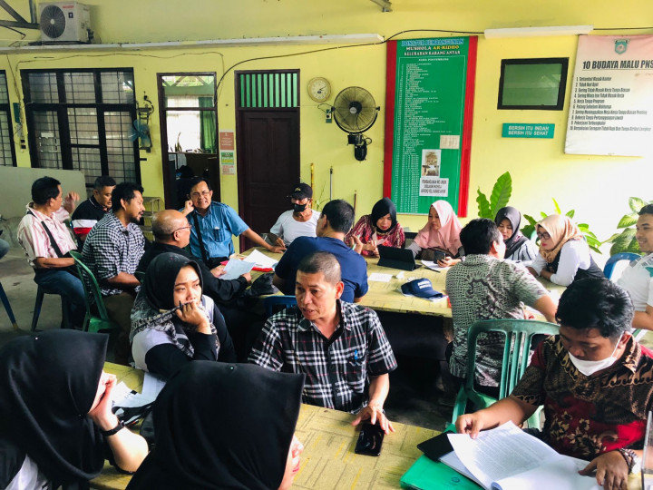 Jumat, 27 Mei 2022 kegiatan Bimtek penyusunan RAB