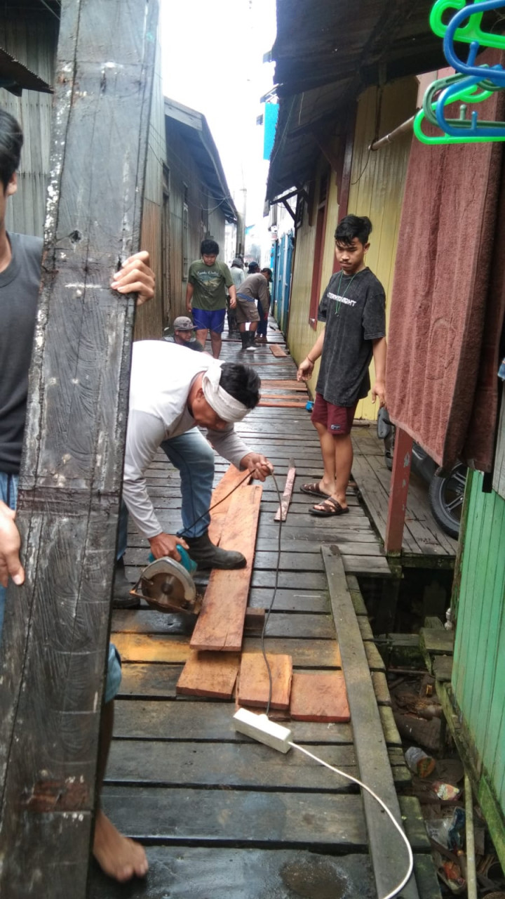 15 Juli 2022 #Probebaya Bahan material Pokmas Kahoi bersatu RT.026,027,031 dan 034