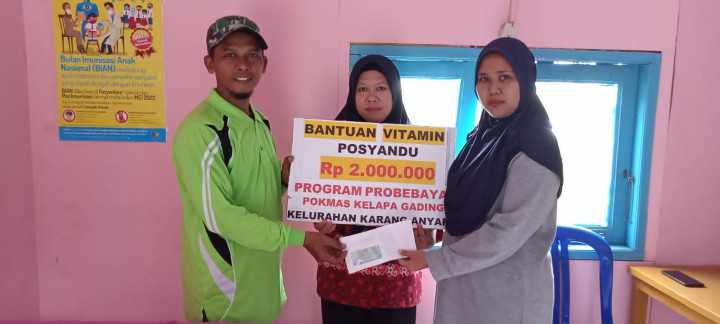 19 Juli 2022, #Probebaya pemberian bantuan Vitamin ke Posyandu di RT.001, 002,010, 011, 013, 014, 036, 037, 038