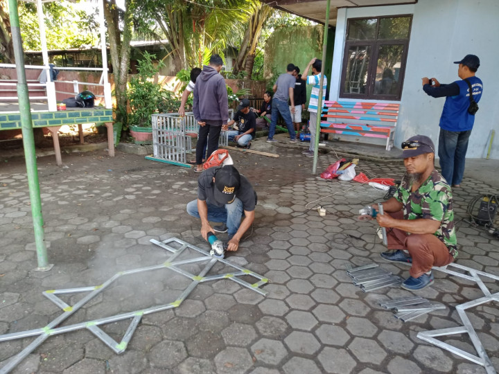 21 Juli 2022, #Probebaya program pelatihan Las pokmas cendana dan Kelapa Gading
