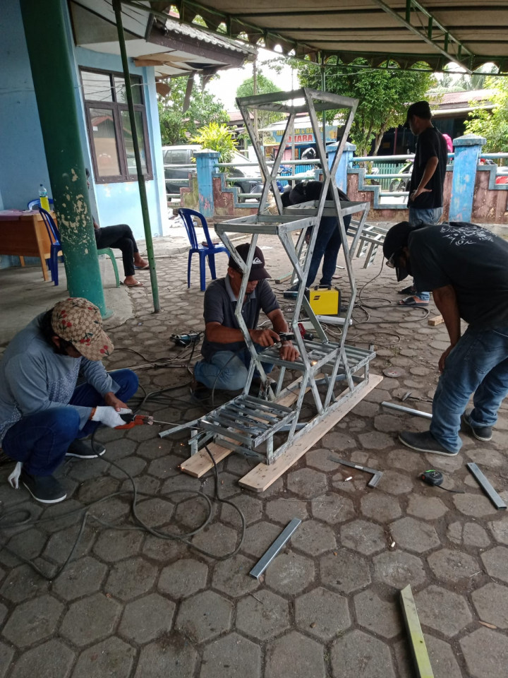 21 Juli 2022, #Probebaya program pelatihan Las pokmas cendana dan Kelapa Gading