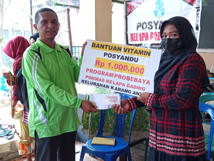 19 Juli 2022, #Probebaya pemberian bantuan Vitamin ke Posyandu di RT.001, 002,010, 011, 013, 014, 036, 037, 038