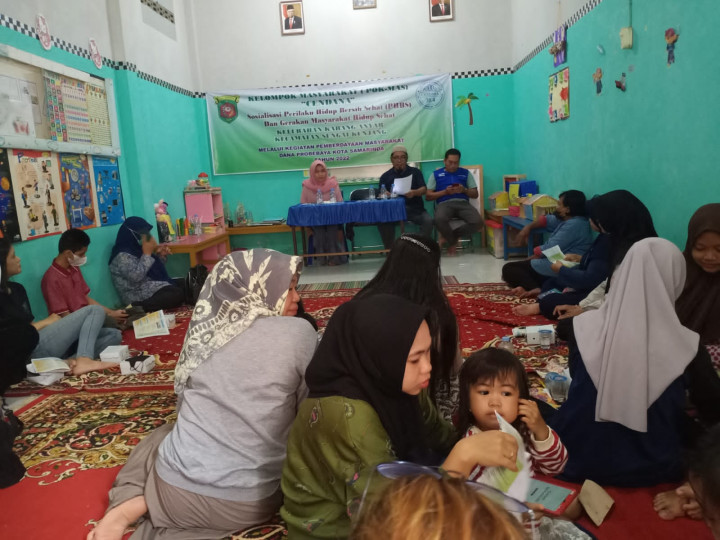 28 Juli 2022, #Probebaya Sosialisasi edukasi KB oleh bidan Rossi dari  pkm Wonorejo sbgai Nara sumber