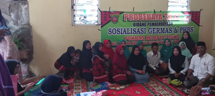 01 Agustus 2022, #Probebaya Kegiatan  Pemberdayaan  masyarakat sosialisasi KB, Narkoba , Dasawisma RT 11 pokmas Kelapa Gading Karang Anyar