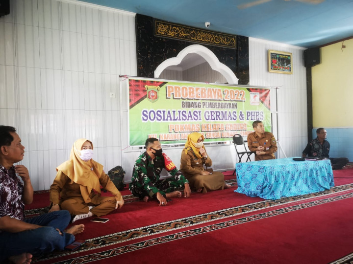 02 Agustus 2022, #Probebaya Sosialisasi Kegiatan Germas di jl. Rimba RT.014