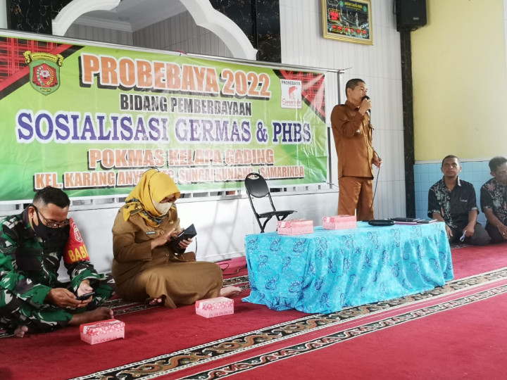 02 Agustus 2022, #Probebaya Sosialisasi Kegiatan Germas di jl. Rimba RT.014