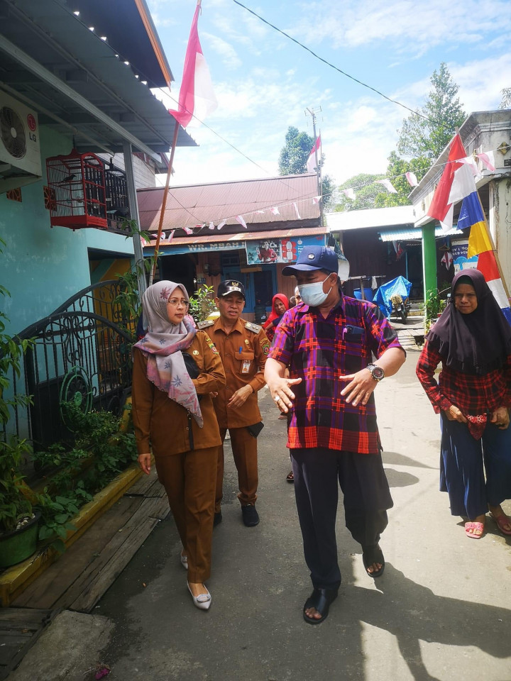 15 agustus 2022... meninjau kondisi posyandu Turry serta masjid al Fallah yang akan diusulkan pada program probebaya tahun 2023