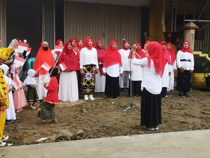 17 agustus 2022...  Apel peringatan hari kemerdekaan Republik Indonesia ke 77 bersama warga kelapa gading Kel. Karang Anyar
