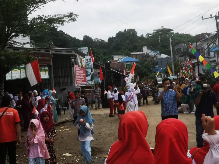 17 agustus 2022...  Apel peringatan hari kemerdekaan Republik Indonesia ke 77 bersama warga kelapa gading Kel. Karang Anyar
