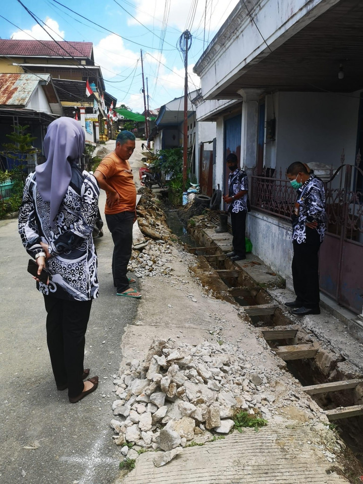 01 September 2022, #Probebaya meninjau ke lapangan kegiatan probebaya di Pokmas Cendana RT.04 & 06.