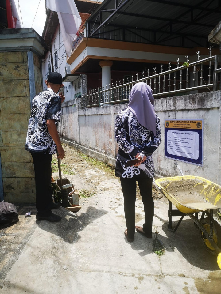 01 September 2022, #Probebaya meninjau ke lapangan kegiatan probebaya di Pokmas Cendana RT.04 & 06.