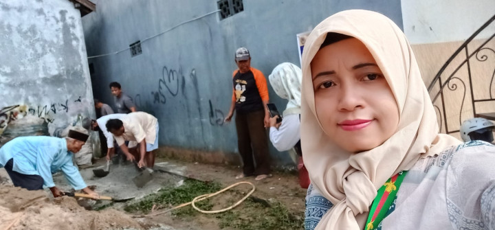 04 September 2022, #Probebaya kegiatan Semenisasi gang jln Cendana rt08 pokmas Cendana
