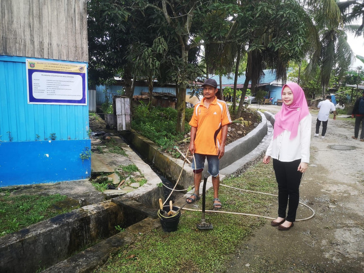07 september 2022, #Probebaya Lurah Karang anyar bersama Kasi Ekobang & Ketua pokmas cendana meninjau kegiatan pembangunan sarana dan prasarana kegiatan pro-bebaya tahun 2022 di RT 12, RT 36 serta RT 07
