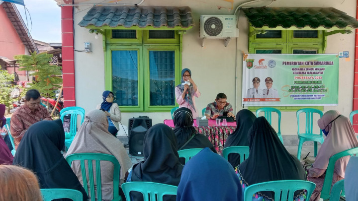 Sabtu, 17 September #Probebaya  Pokmas Kahoi Bersatu .Acara Sosialisasi KB Narkoba PHBS Germas dan  Dasawisma.