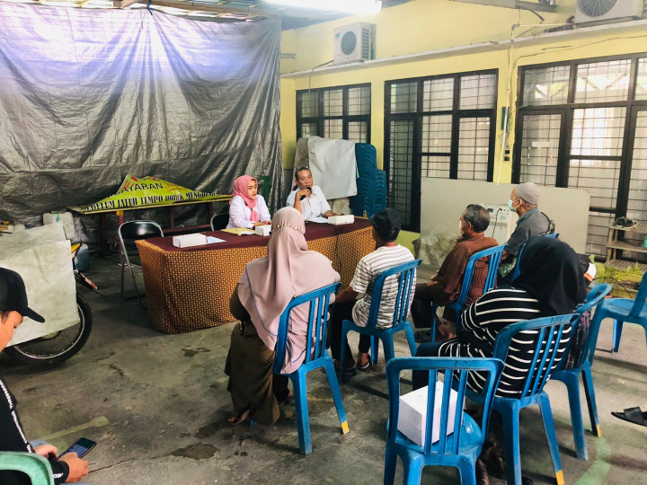 Rabu, 21 September 2022, Pengukuhan pengurus Kelompok Difabel Kelurahan Karang Anyar