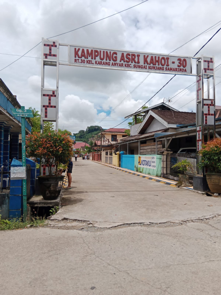 10 Oktober 2022, persiapan untuk mengikuti Lomba PHBS tk. Kota Samarinda di Jalan Kahoi RT.030