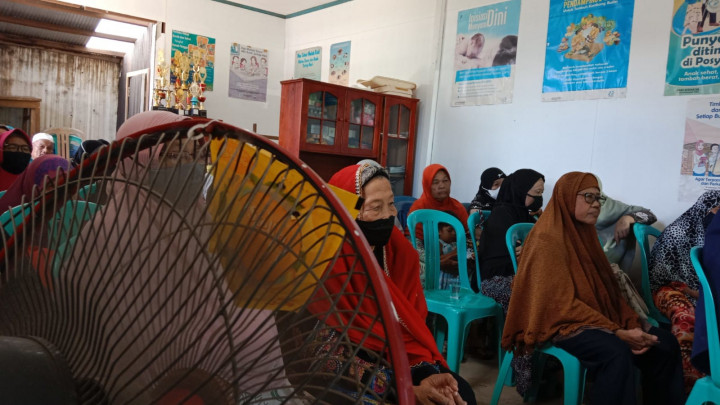 12 Oktober 2022, Peringatan Maulid Nabi Muhammad SAW yg diselenggarakan oleh Posyandu Lansia Werdha Sejahtera Mandiri