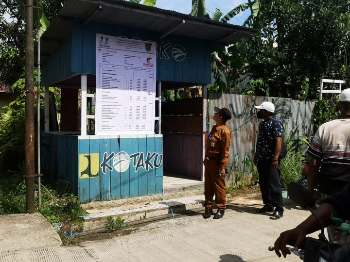 Senin , 12 Des 2022 .Hari ini pemasangan Banner Probebaya 100 Jt serentak seluruh RT Di Kelurahan Karang Anyar. Dengan telah terlaksananya kegiatan probebaya di tiap RT dan bentuk keterbukaan informasi hasil kegiatan probebaya