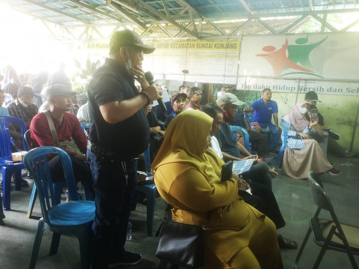 Jumat, 10 Februari 2023.... Penyuluhan program PTSL tahun 2023-2024 oleh pihak BPN Samarinda yang didampingi pihak dari polresta Samarinda serta dihadiri oleh anggota DRR RI dari Komisi 2 dapil kaltim bpk. KH Aus Hidayat Nur