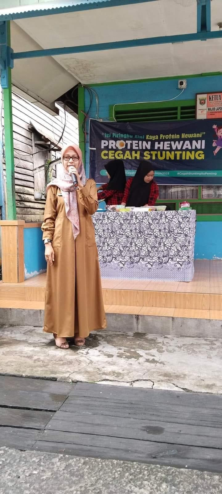 Senin, 20 Februari 2023, Kegiatan Sosialisasi "protein hewani guna pencegahan stunting" yang dihadiri oleh Lurah beserta Ketua TP PKK Karang Anyar yang diadakan di Posyandu Gading Putih Kelurahan Karang anyar oleh pihak Puskesmas Wonorejo