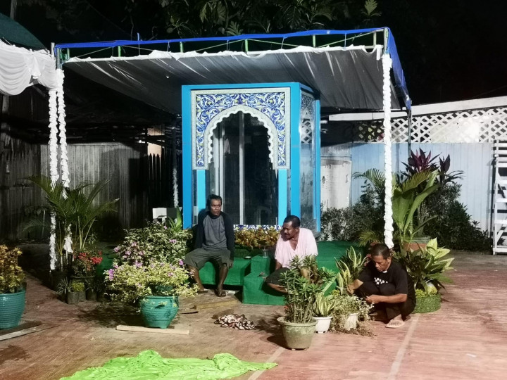 Senin, 20 Februari 2023, Persiapan acara MTQ ke 25 di Kelurahan Karang Anyar