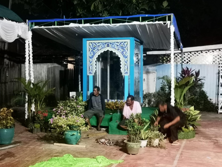 Senin, 20 Februari 2023, Persiapan acara MTQ ke 25 di Kelurahan Karang Anyar