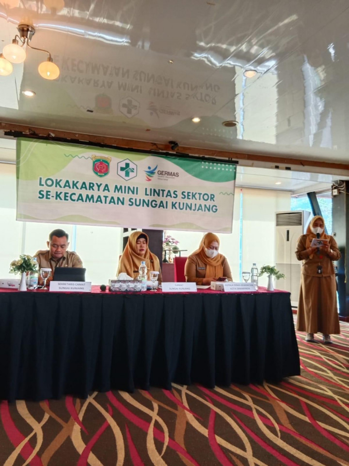 Selasa, 21 Februari 2023, Lurah Karang Anyar menghadiri kegiatan Loka minikarya Se kecamatan Sungai Kunjang di Yens Delight Cafe.