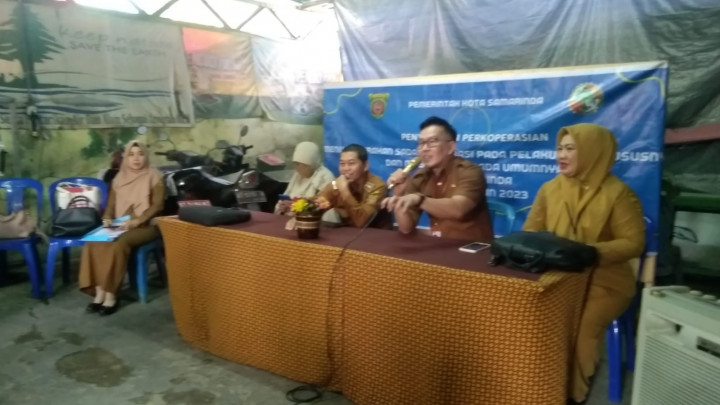 13 Maret 2023, Penyuluhan Koperasi dari Dinas Koperasi Kota Samarinda di aula Kantor Kel. Karang Anyar dan dihadiri masyarakat dan didampingi oleh Lurah, H. Rusmin Niryadin