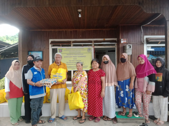 18 & 19 April 2023, kegiatan pembagian Bantaun sembako dalam rangka kegiatan Probebaya tahun 2023 bidang Pemberdayaan di Pokmas Cendana.
