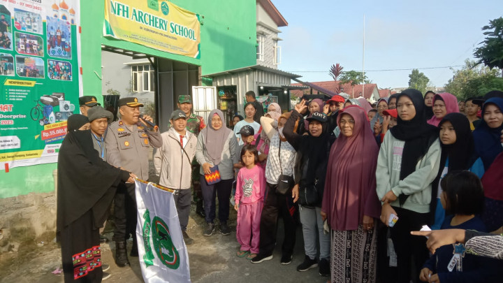 01 Mei 2023, menghadiri kegiatan Jalan santai bersama Warga yang digagas oleh Panti Asuhan Nur Fisabillah Hasanah Samarinda.
