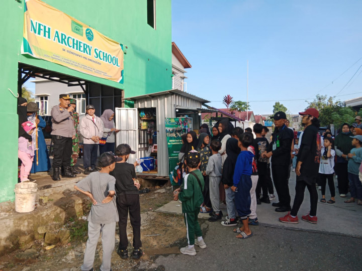 01 Mei 2023, menghadiri kegiatan Jalan santai bersama Warga yang digagas oleh Panti Asuhan Nur Fisabillah Hasanah Samarinda.