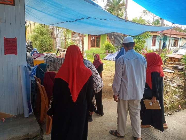 Kamis, 11 Mei 2023, Acara halal bi halal di posyandu lansia werdha sejahtera mandiri RT 20 Kel. Karang Anyar yang dihadiri oleh Lurah Karang Anyar