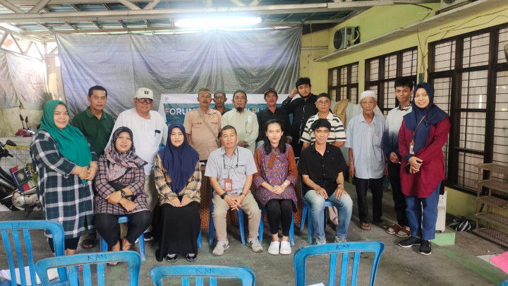 Jumat, 19 Mei 2023 Forum konsultasi Publik pendataan awal Regsosek di Kelurahan Karang Anyar