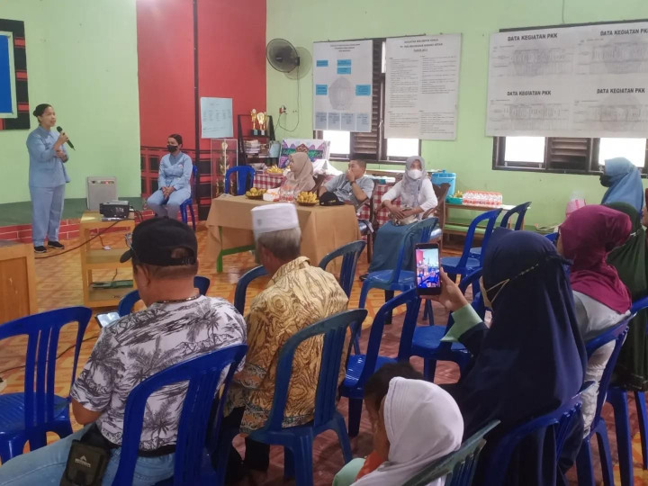 Jumat, 26 Mei 2023  Mini lokakarya stase keperawatan komunitas dan keluarga mahasiswa ners muda Oleh ITKES WIYATA HUSADA  Samarinda yang diadakan di Balai LPM Kel. Karang Anyat dan dihadiri oleh lurah karang anyar