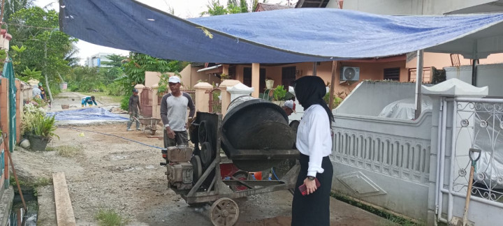 Senin 05 Juni 2023, monitoring kegiatan Semenisasi di RT.028