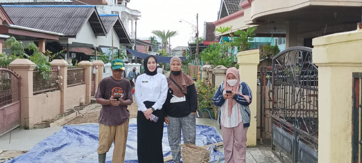Senin 05 Juni 2023, monitoring kegiatan Semenisasi di RT.028