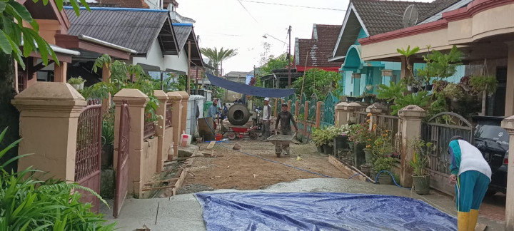 Senin 05 Juni 2023, monitoring kegiatan Semenisasi di RT.028