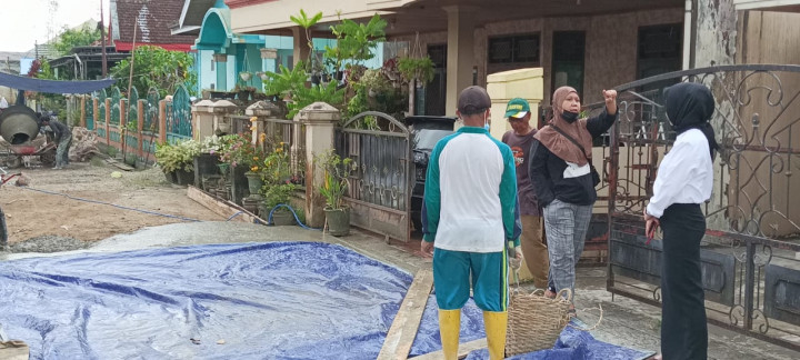 Senin 05 Juni 2023, monitoring kegiatan Semenisasi di RT.028