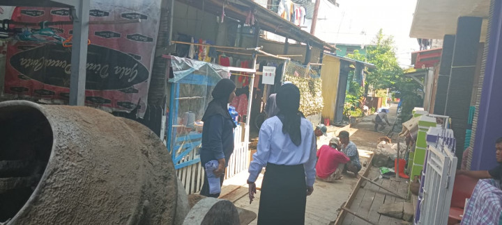 Selasa, 06 Juni 2023 kegiatan monitoring Semenisasi di wilayah RT. 18 dan RT. 22 (perbatasan wilayah)