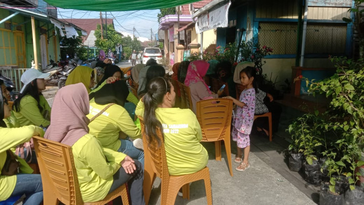 Sabtu, 29 Juli 2023 Lurah Karang Anyar, H. Rusmin Nuryadin menghadiri kegiatan Sosialisasi Stunting Peningkatan Kader Posyandu di RT, 022,023,026