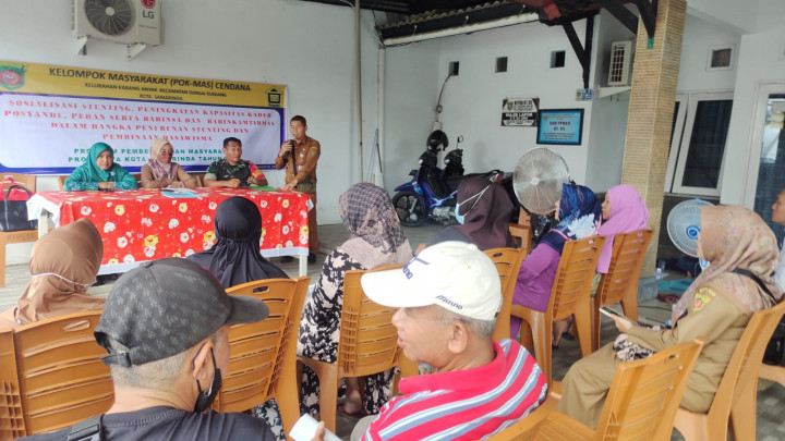 Selasa, 01 Agustus 2023, Monitoring sosialisasi stunting,pembinaan, Bhabinkamtibmas . RT. 004