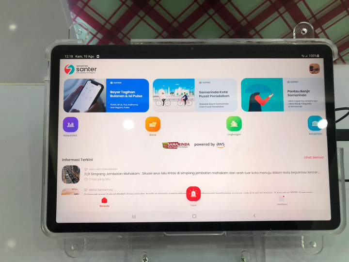 Kamis, 10 Agustus 2023 Lurah bersama Seklur, Staf dan Para Ketua RT se Karang Anyar menghadiri peresmian kantor baru Kelurahan Loa Bakung dan Launching Kelurahan Digital.