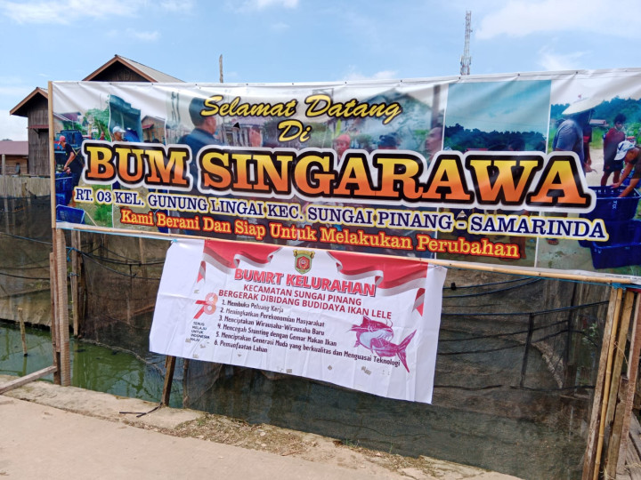 Selasa, 22 Agustus 2023, Lurah menghadiri Undangan Launching Badan Usaha milik RT berbasis Kelurahan di RT. 003 Kelurahan Gunung Lingai, Sungai Pinang, Samarinda