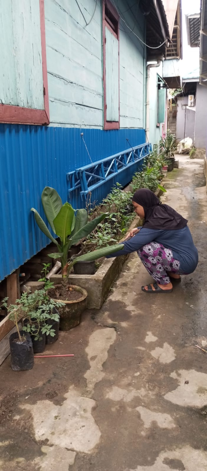 Minggu, 15 Oktober 2023 kegiatan gotong royong di wilayah Kelurahan Karang Anyar