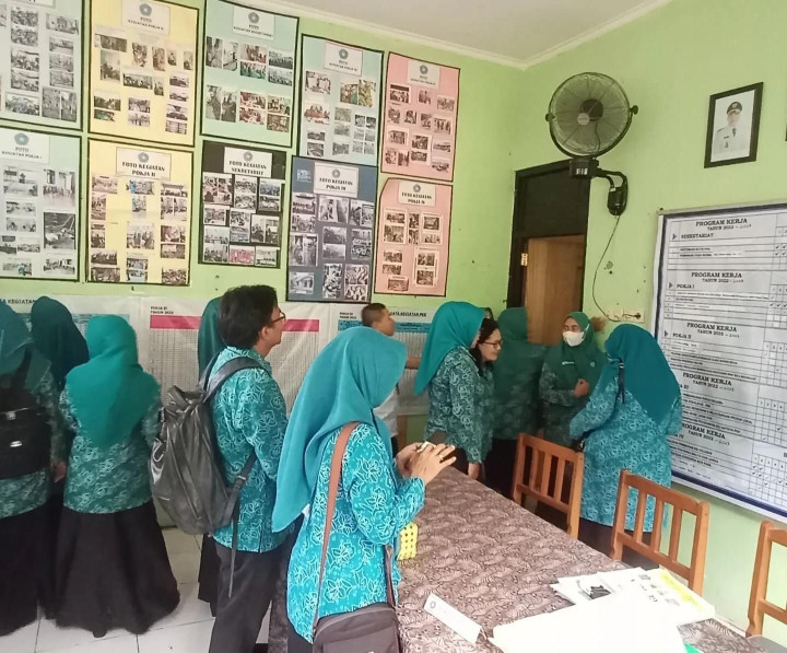 Rabu, 01 November 2023, Lurah bersama Sekcam dan PKK Karang Anyar mendampingi tim penilaian administrasi PKK dari Tingkat Provinsi Kaltim melakukan kunjungan langsung ke PKK Karang Anyar.