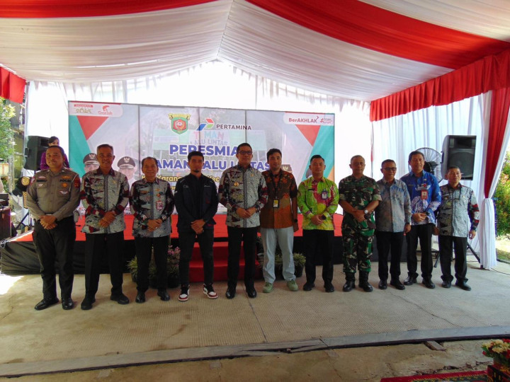 14 Desember 2023, Peresmian taman lalu lintas di kantor kelurahan karang anyar , yang diresmikan langsung oleh walikota samarinda Dr. H. Andi Harun