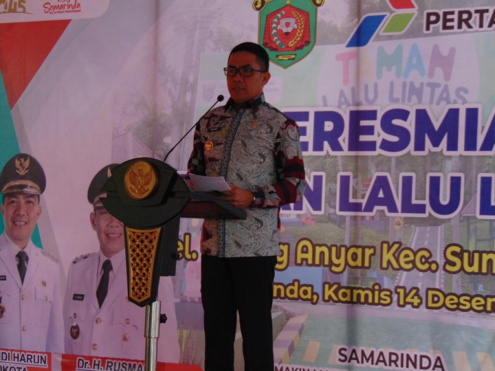 14 Desember 2023, Peresmian taman lalu lintas di kantor kelurahan karang anyar , yang diresmikan langsung oleh walikota samarinda Dr. H. Andi Harun