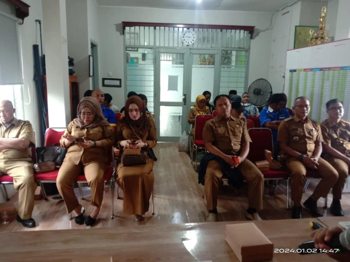 02 Januari 2023, Rapat  Pertemuan Rencana pembentukan karang taruna di setiap kelurahan di wilayah kecamatan sungai kunjang